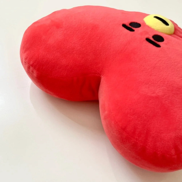 NWT ❤️ BT21 BTS Large Tata Plushies Red Heart Stuffed Animals Plush - Picture 10 of 14